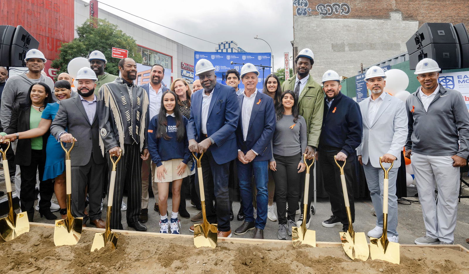 NBA leaders, stars break ground for $35M Basketball Charter School in the Bronx