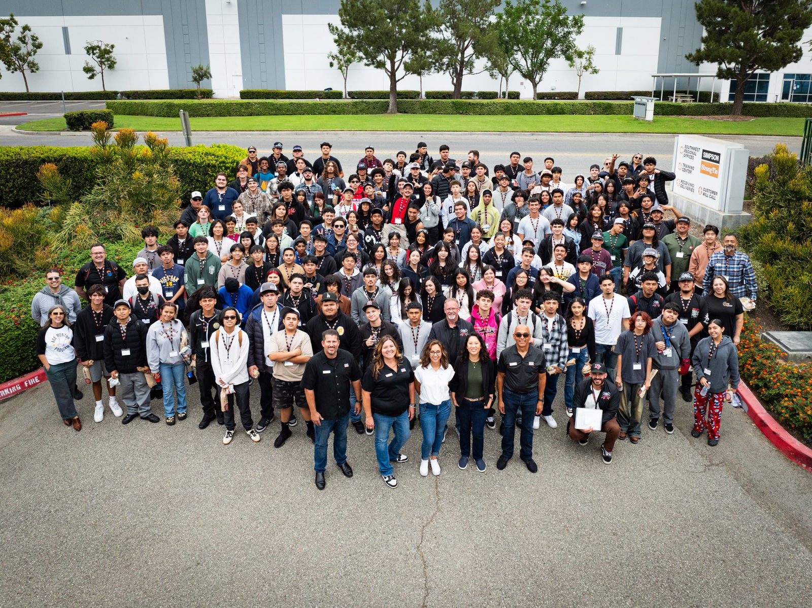 Simpson Strong-Tie Hosts 400 High School Students at Trades Days