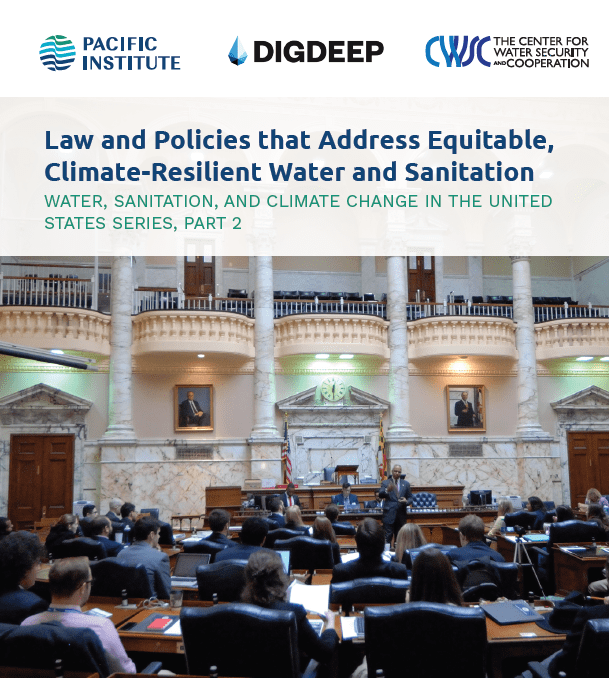 Gaps in Laws and Policies Leave Water and Sanitation Systems Vulnerable to Harmful Climate Impacts in Frontline Communities Across the US, New Report Finds