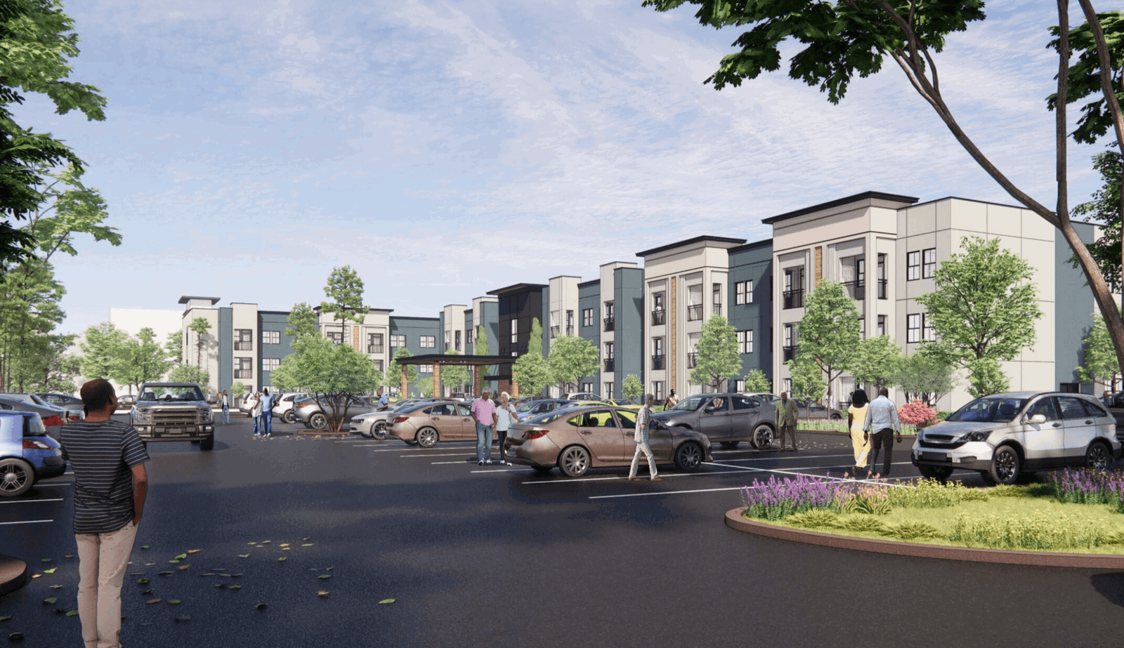 FK Architecture Designs Grand East Village Affordable Senior Housing Community in Orlando; Groundbreaking Underway
