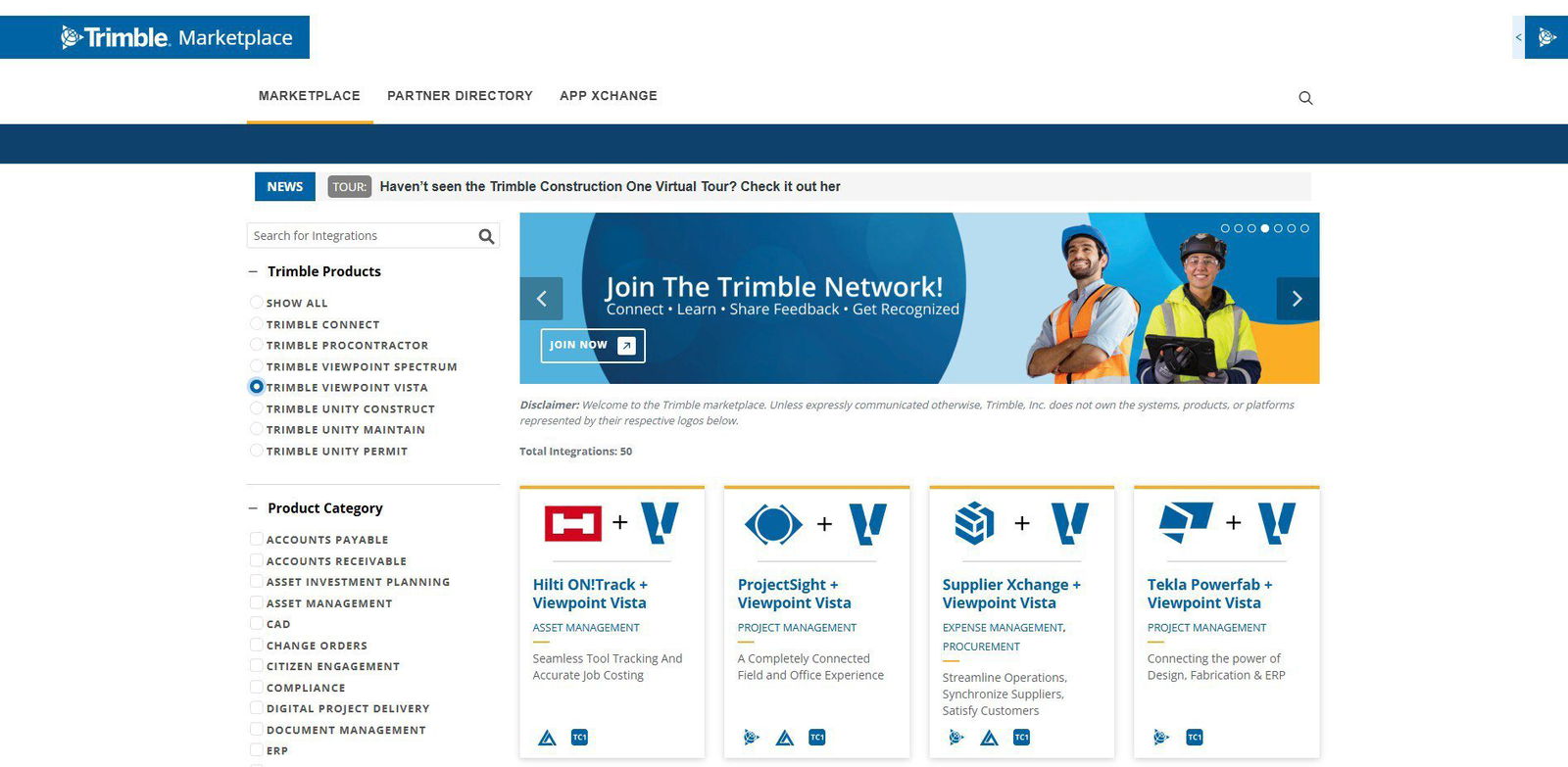 Trimble Advances Construction Workflow Connectivity with New Self-Service Integration Tools