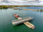 Acrow’s Versatile Detour Bridge Accommodates Vehicles and Vessels Following Removal of Bascule Bridge