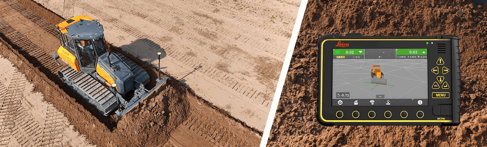 Leica Geosystems and Develon Expand 3D Machine Control Options for DD100 and DD130 Dozers