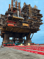 Final topside load-in completed for Brent field decommissioning project