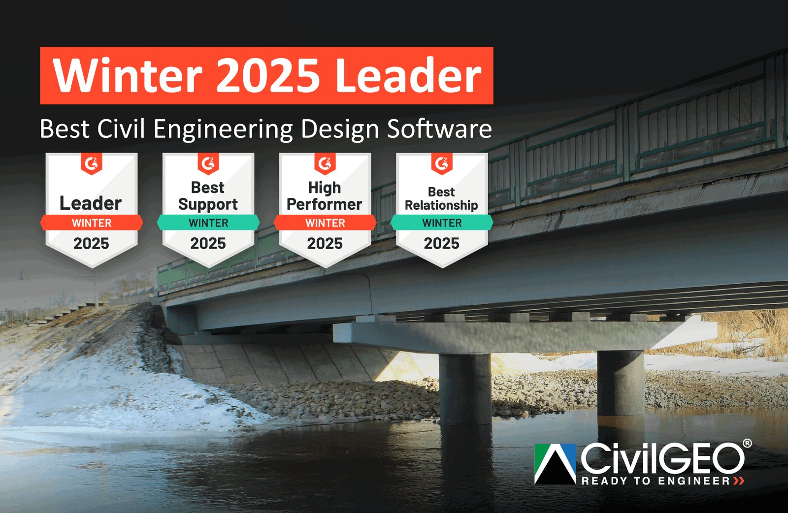 CivilGEO Leads the Way Again in G2’s Winter 2025 Rankings, Users Report 50% Faster Project Turnaround