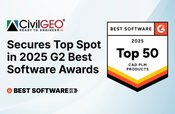 CivilGEO Secures Top Spot in 2025 G2 Best Software Awards