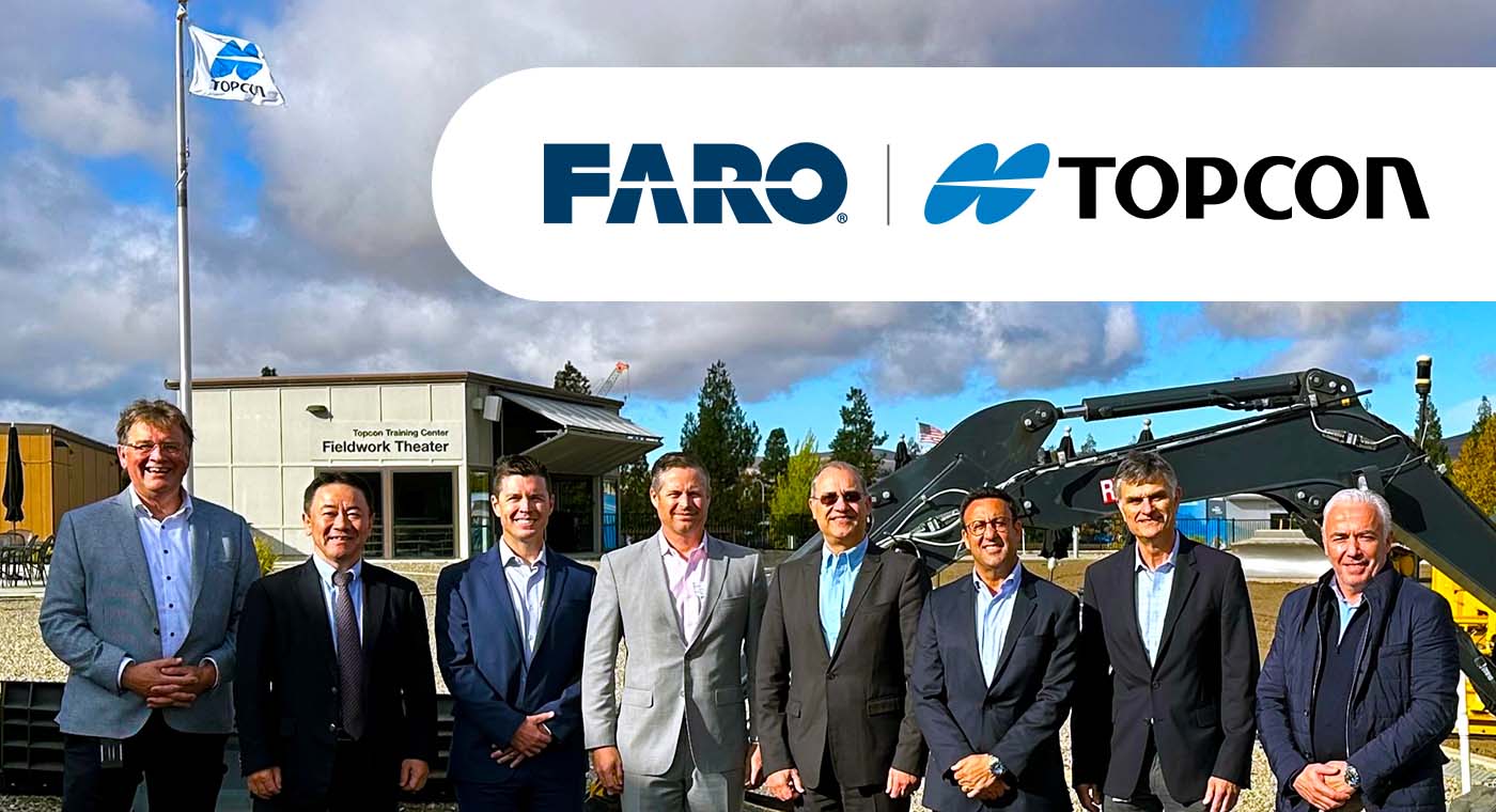 Topcon and FARO Technologies announce strategic agreement  in laser scanning technology