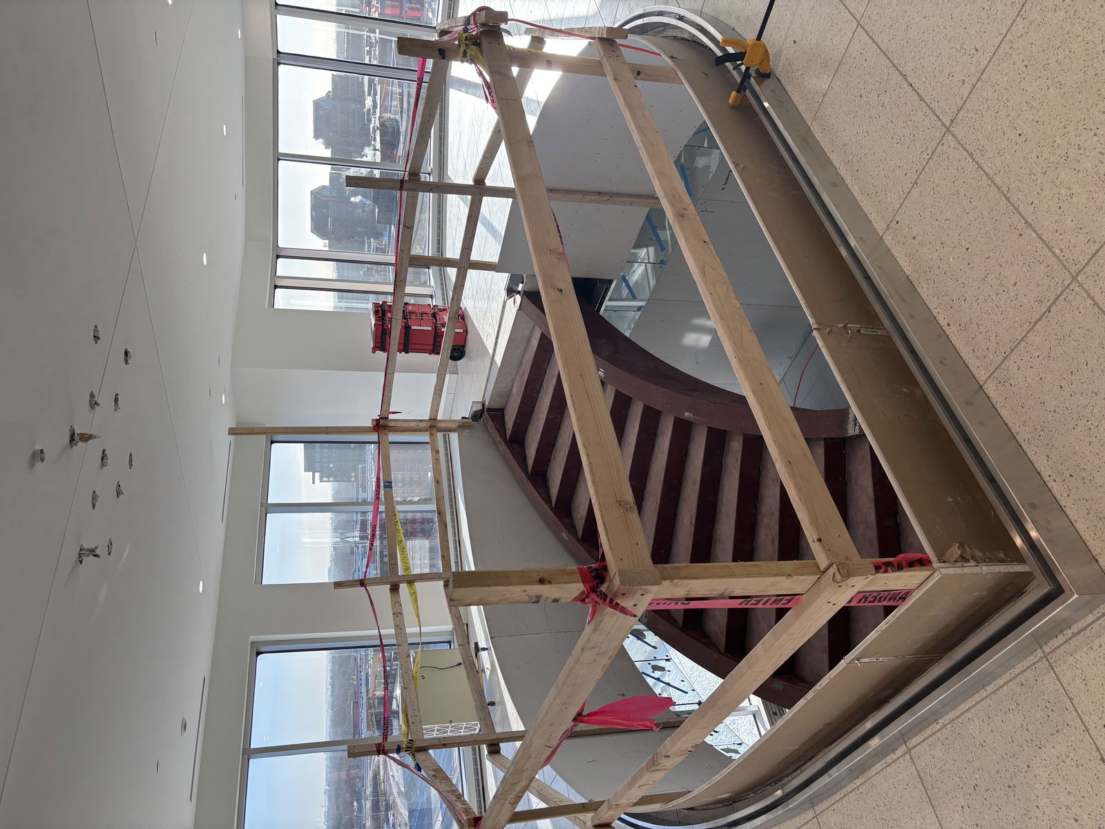 Western Specialty Contractors Cuts New Staircase Connecting Two Floors in Minneapolis Office Building