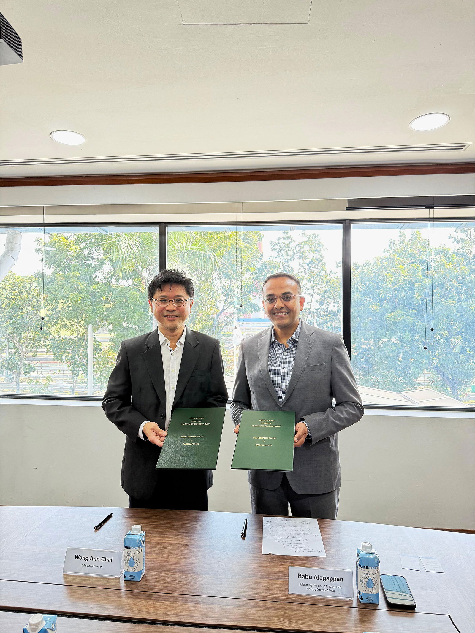 Croda Singapore to adopt NTU spin-off NanoSun’s innovative water treatment technology