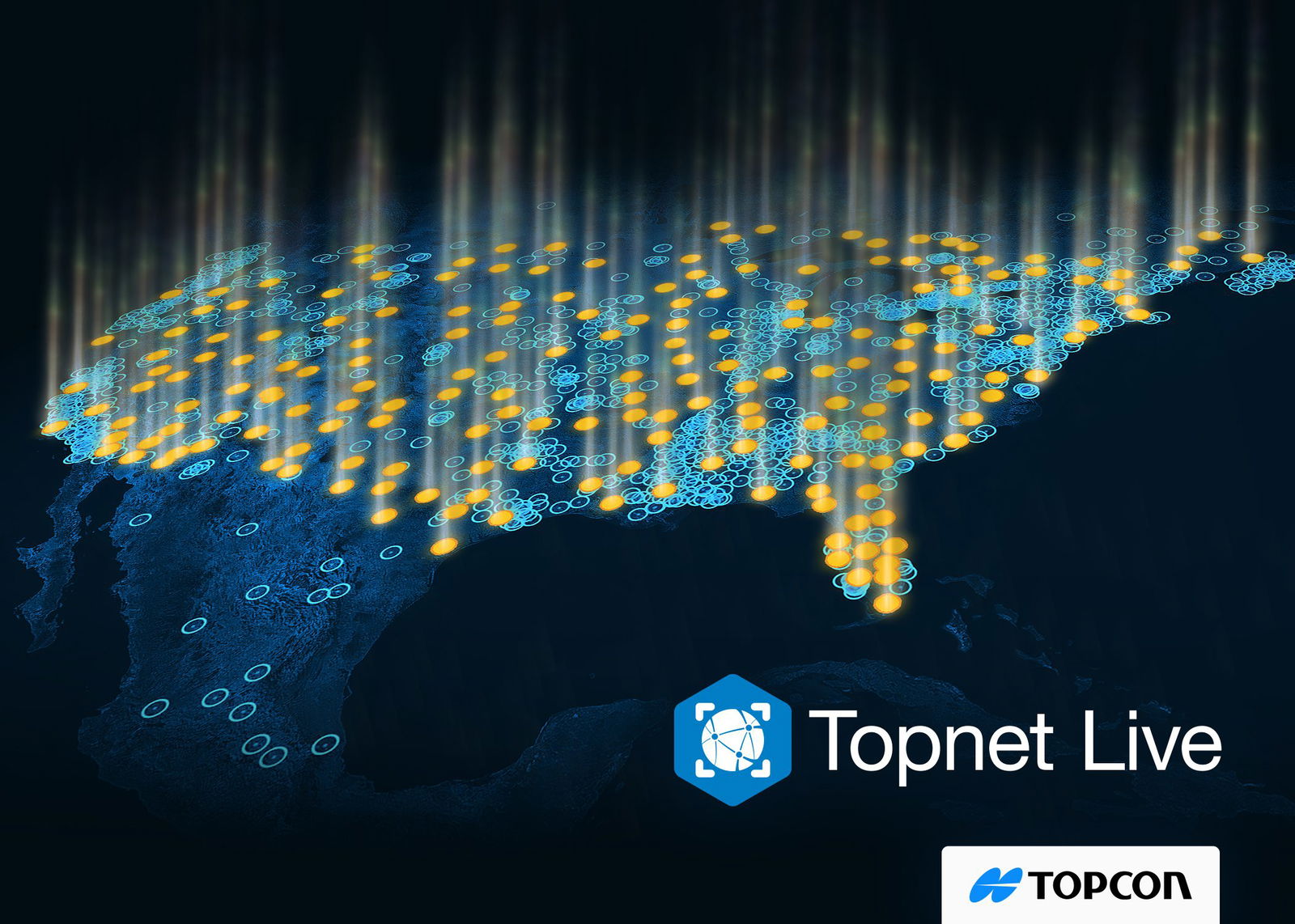 Topcon announces landmark expansion of  Topnet Live network across USA