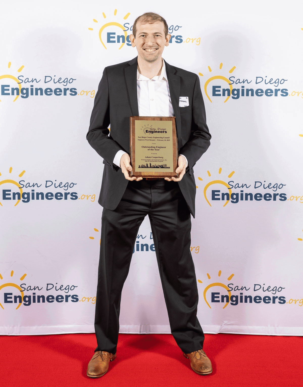 GA-ASI's Adam Cooperberg Receives Outstanding Engineer Award