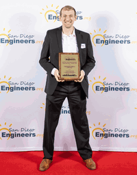 GA-ASI's Adam Cooperberg Receives Outstanding Engineer Award