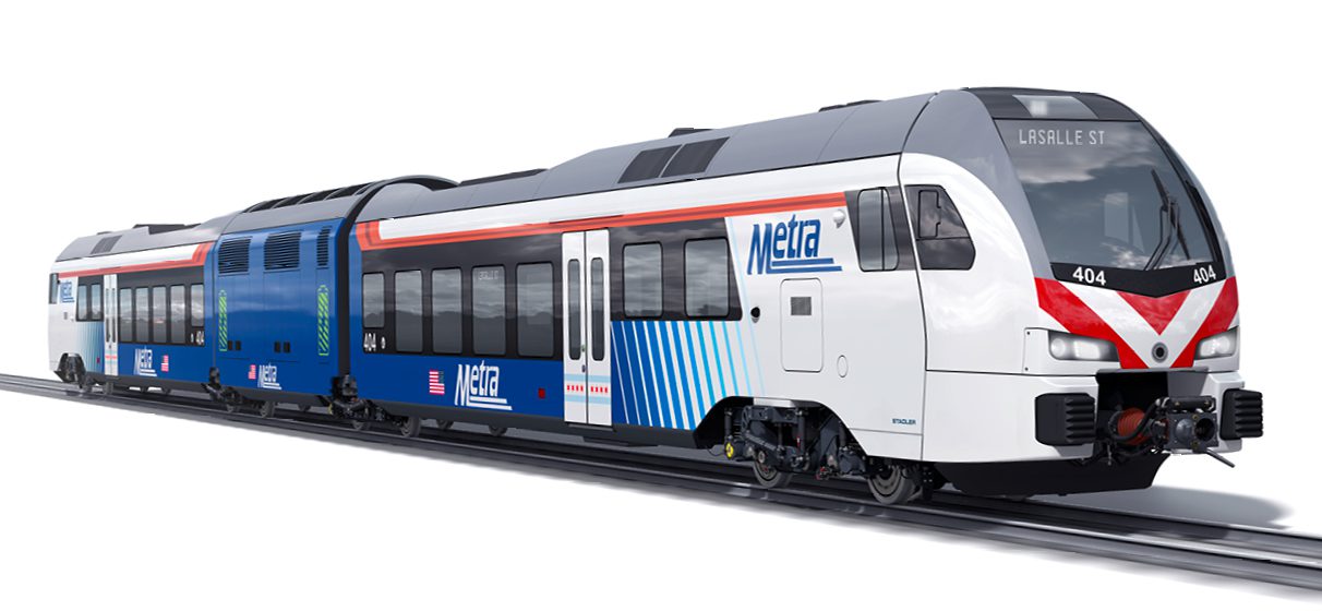STV to Help Metra Procure Unique Battery-Powered Trainsets
