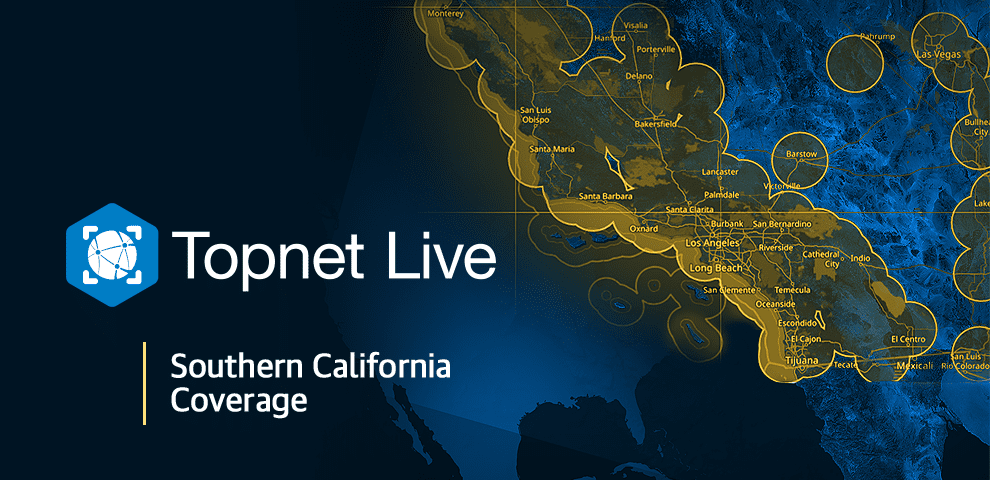 Topcon provides GNSS correction services for emergency response and infrastructure recovery in Southern California