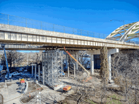 Acrow 700XS Towers Provide Critical Support to Damaged Interstate Bridge in Ohio