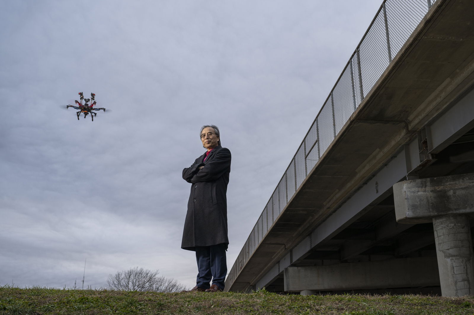 Missouri S&T researcher’s robotic bridge inspection system wins ASCE’s 2025 Pankow Award