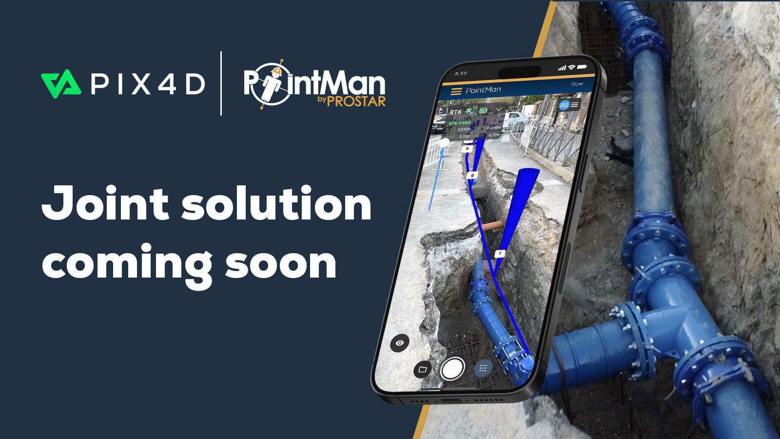 Pix4D and Prostar Partner to Provide Precision 3D Augmented Reality of Critical Underground Infrastructure Worldwide