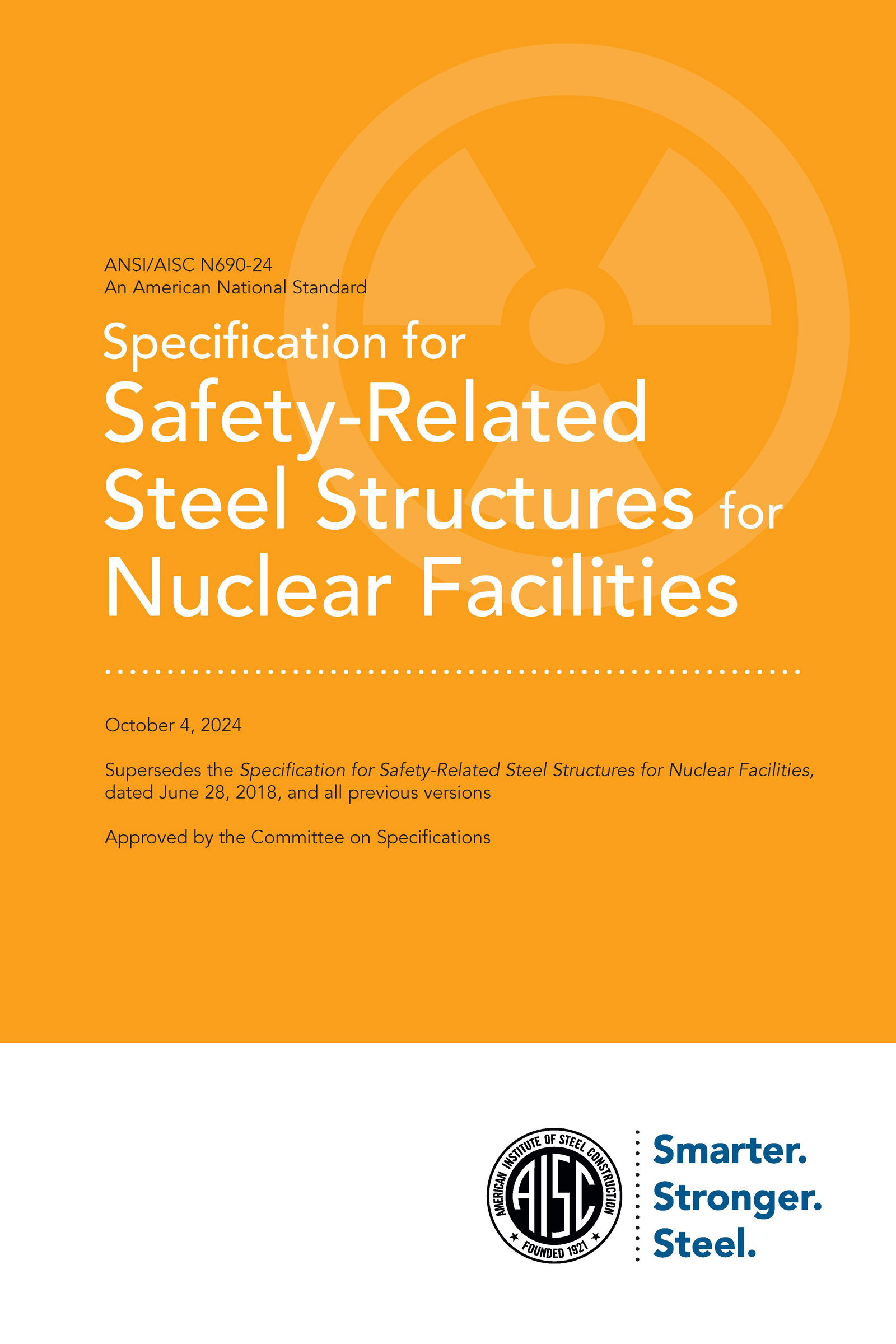 AISC Releases New Version of Nuclear Specification (ANSI/AISC N690-24)