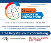 ACI Announces 5th Annual 24 Hours of Concrete Knowledge