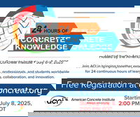 ACI Announces 5th Annual 24 Hours of Concrete Knowledge