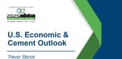 U.S. Cement Consumption Expected to Dip; Recession Not a Foregone Conclusion in Cement Industry Association’s Spring Economic Forecast