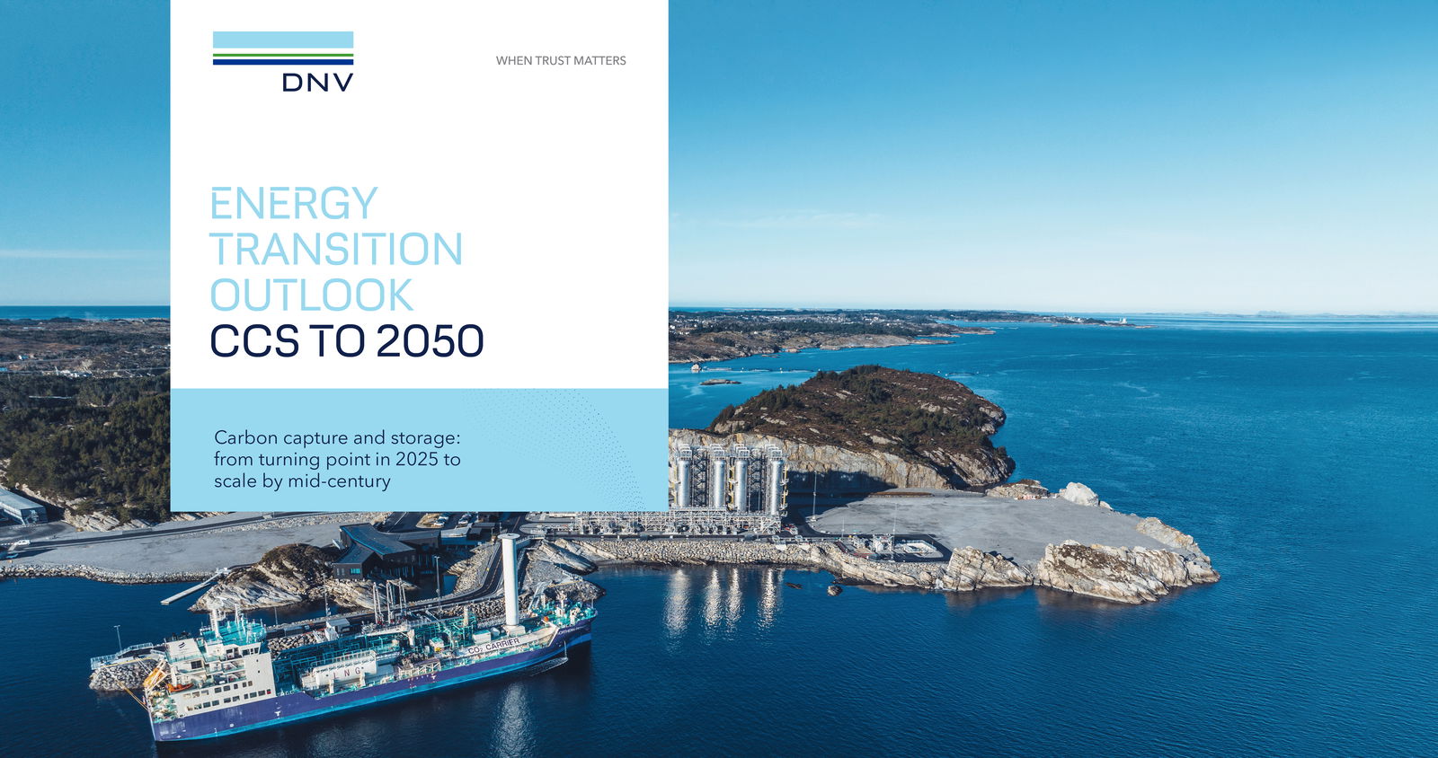 Turning point for CCS is now, DNV report finds, with global capture and storage expected to quadruple by 2030