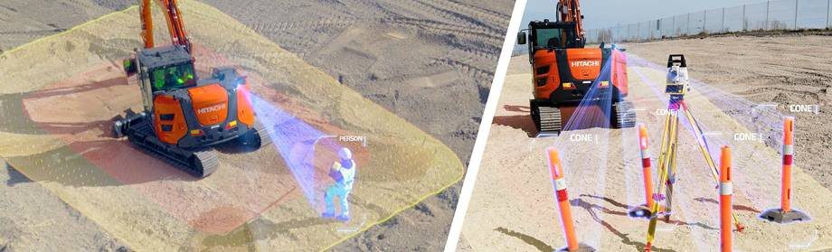 Leica Xsight360 keeps construction workers safe through AI-powered visual detection