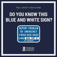 First-Ever ENS Sign Awareness Day Elevates Emergency Rail Safety Tool, June 24