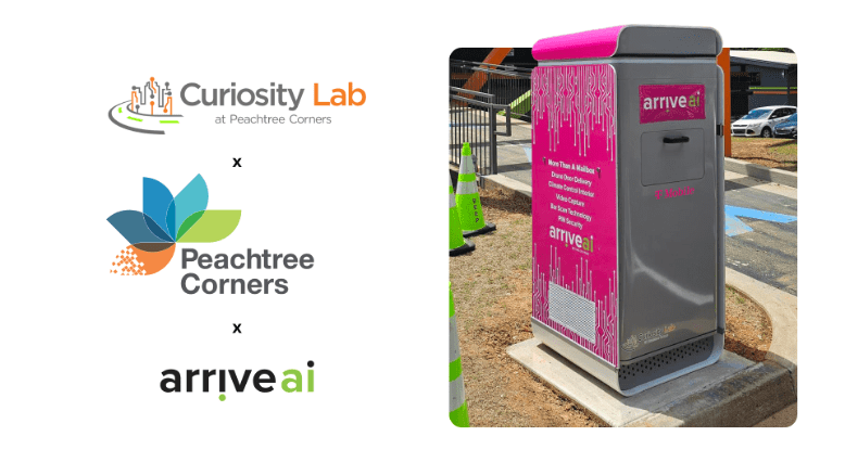 Peachtree Corners Launches Secure Automated Delivery with Arrive AI Partnership