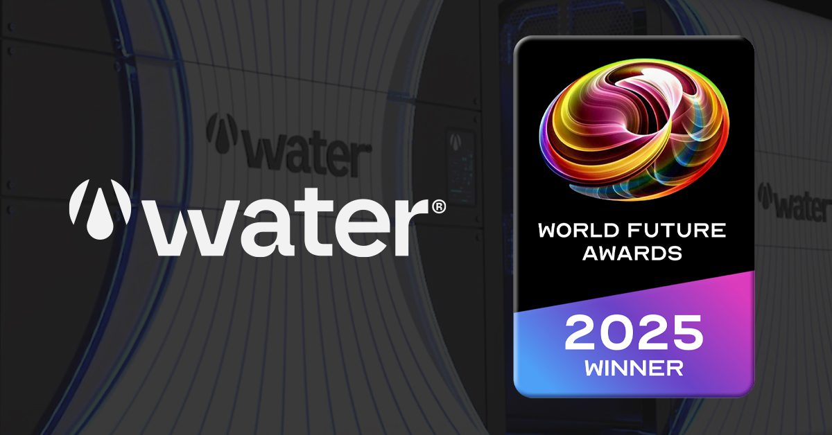 VVater Wins 2025 World Future Award for Breakthrough Innovation in Water Technology