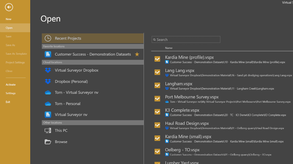 Virtual Surveyor Enhances File Access and Project Collaboration with OneDrive Integration in its Smart Drone Surveying Software