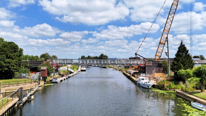 Tewkesbury Marina Bridge