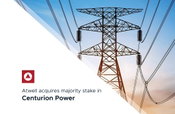 Atwell acquires majority stake in Centurion Power, adding electrical acceptance testing and commissioning services