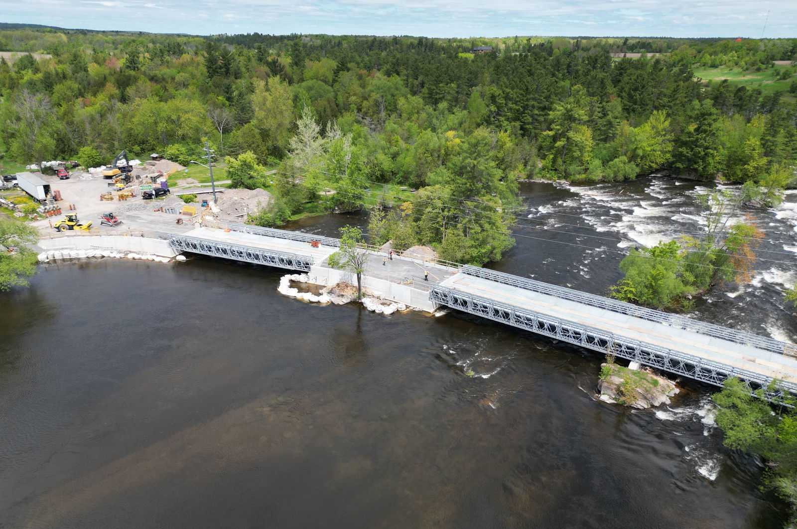 Acrow Provides Permanent Replacement for Blakeney Bridge in Ontario