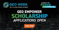 Geo Week Event Scholarship Applications Now Open – Emphasis on “Tech for Good”