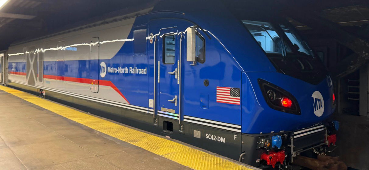 STV Joins MTA Metro-North to Celebrate Ribbon Cutting for First Dual-Mode Locomotive Fleet