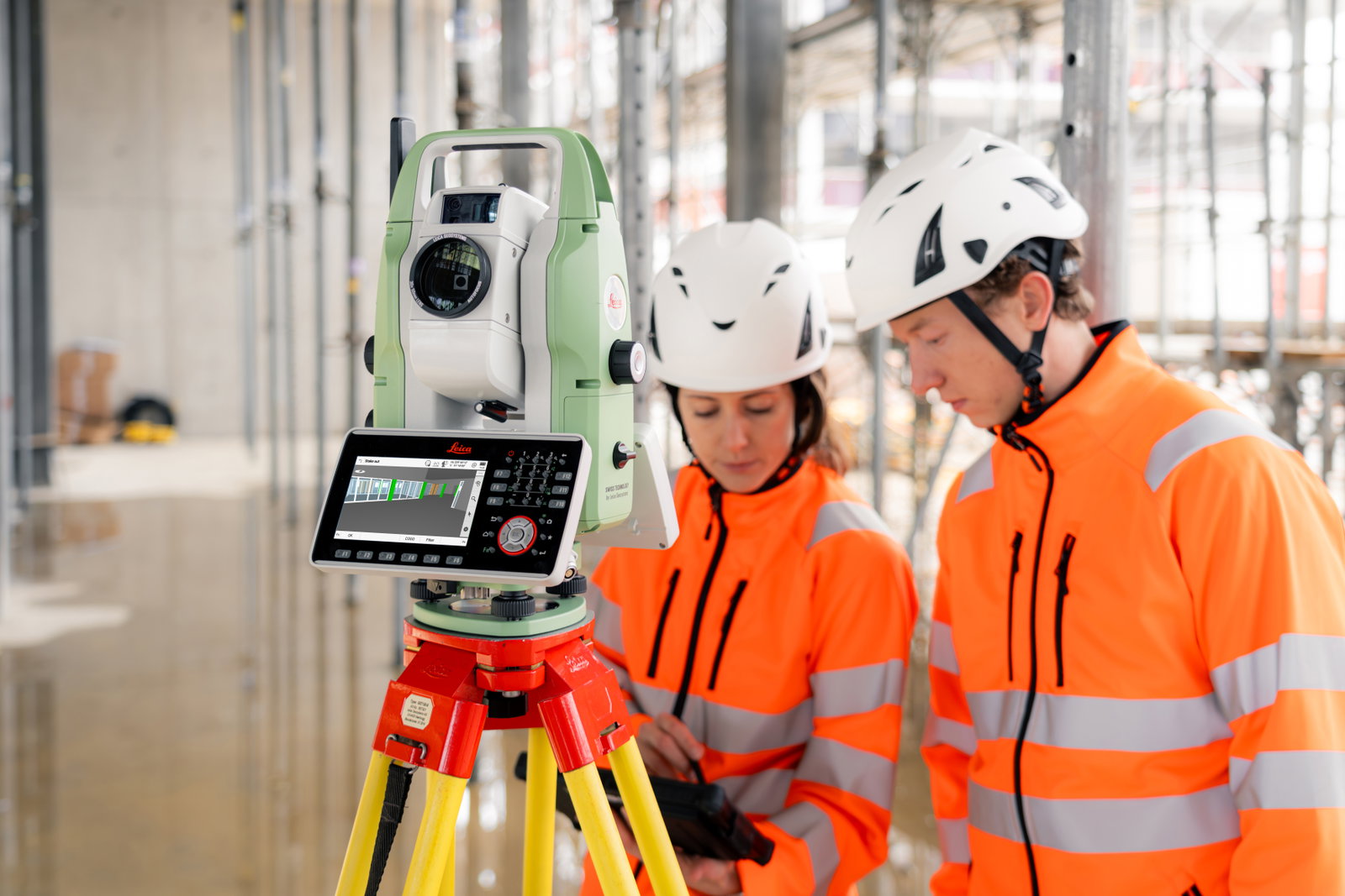 Introducing the Leica TS20 robotic total station with edge AI: Elevating everyday productivity even in the toughest conditions