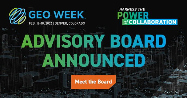Advisory Board Announced for Geo Week 2026
