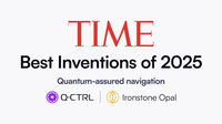 TIME Names Q-CTRL’s Ironstone Opal One of the Best Inventions of 2025