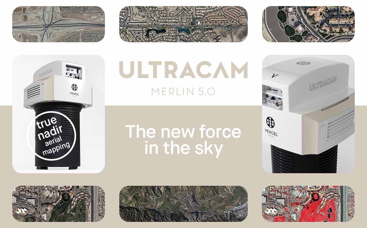 Vexcel Imaging introduces the all-new UltraCam Merlin 5.0: Premium Photogrammetric Nadir Mapping at Unprecedented Scale