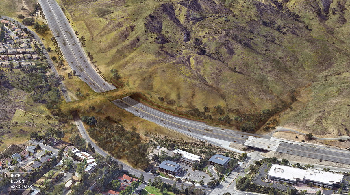 World’s Largest Wildlife Crossing Nears Completion in Southern California