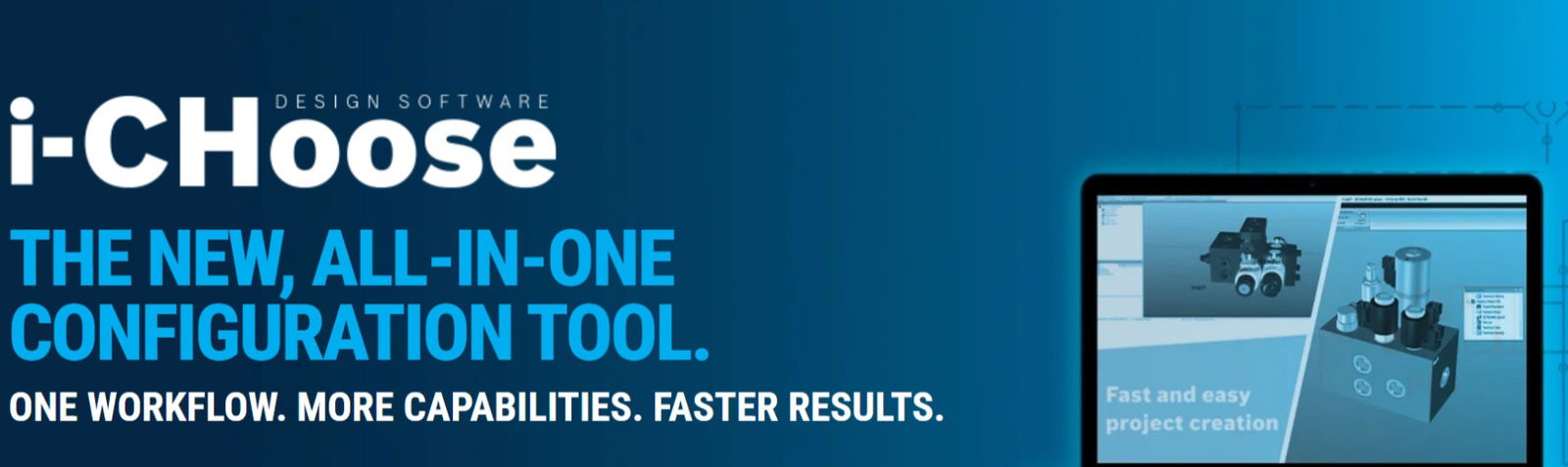 Bosch Rexroth and HydraForce Launch New i-CHoose All-in-One Compact Hydraulics Configuration Tool