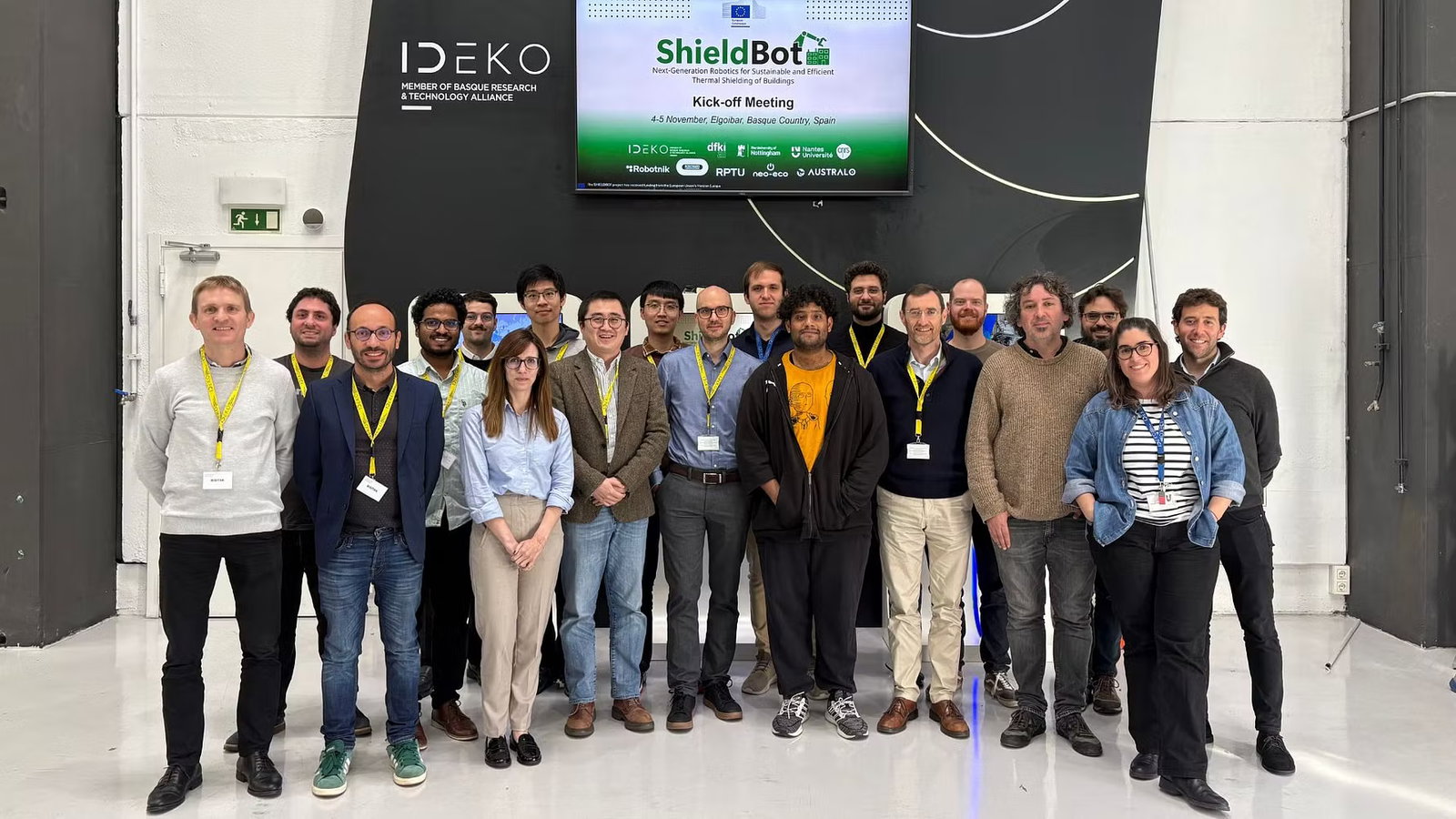 European Project ShieldBot Kicks Off to Pioneer Sustainable Robotics in Construction