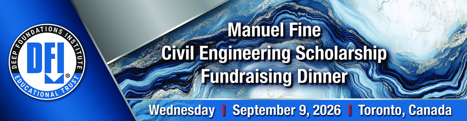 DFI Educational Trust Hosting Gala in Toronto to Support the Manuel Fine Civil Engineering Scholarship Fund
