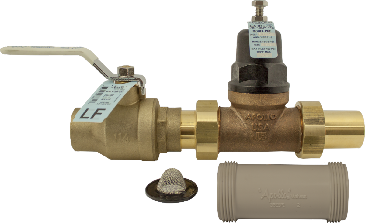 “Apollo”® Valves solutions from Aalberts IPS help simplify service across backflow prevention, pressure regulation, and industrial applications