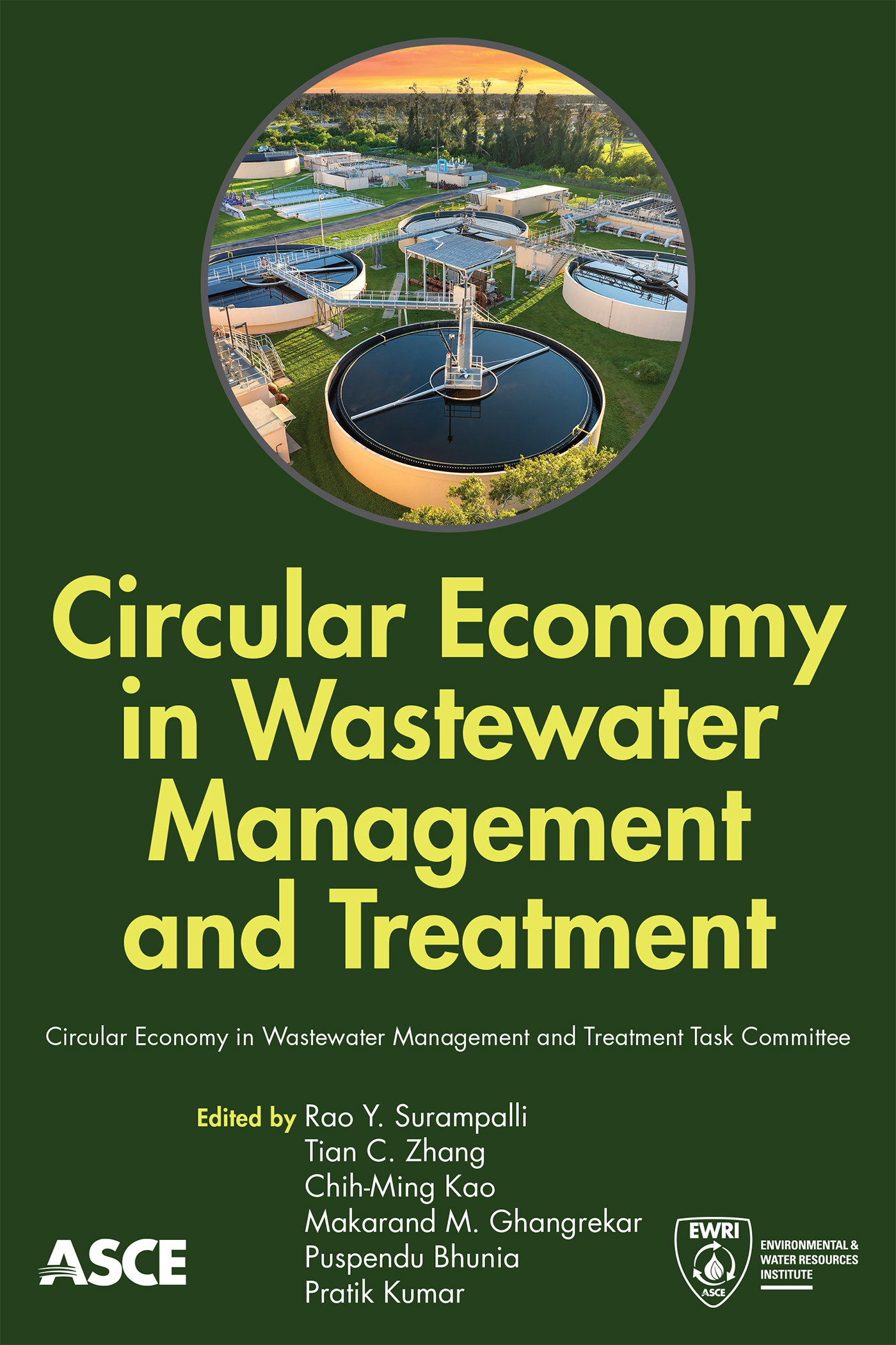 New ASCE Book Examines Circular Economy Integration in Wastewater Treatment