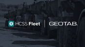 HCSS Announces Integration with Geotab to Streamline Fleet Data for Heavy Civil Contractors