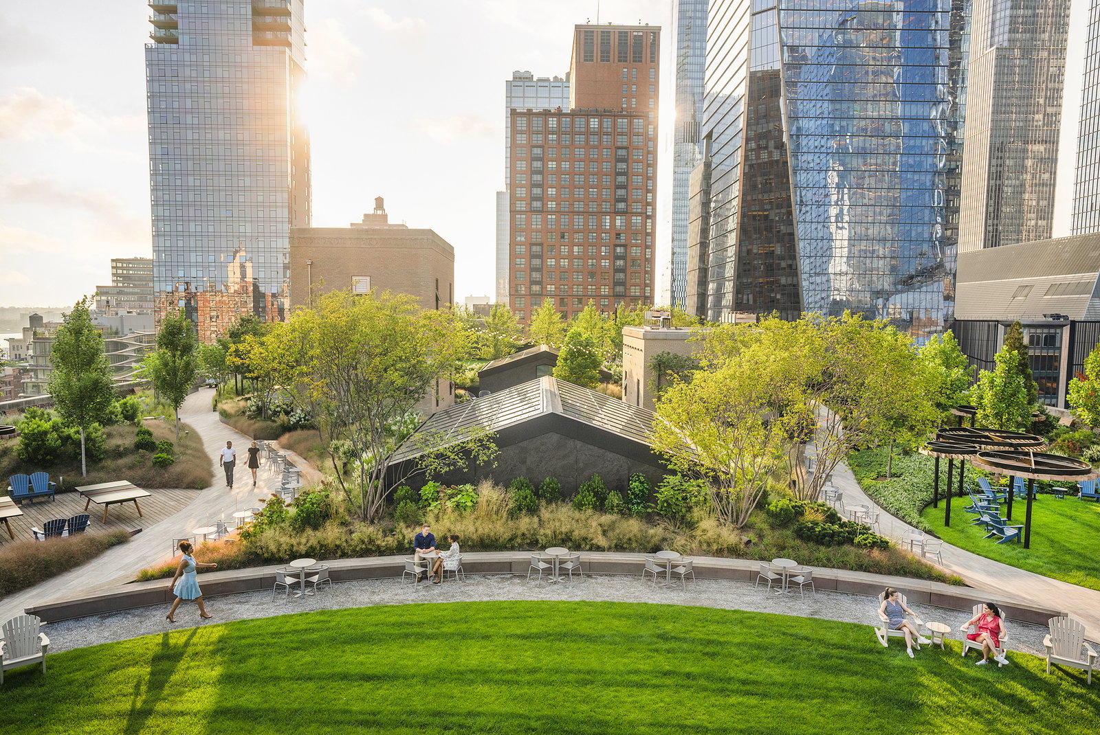 2-Acre Morgan North Rooftop Park in Manhattan Wins SARA Award