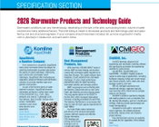 Specification Section: 2026 Stormwater Products and Technology Guide