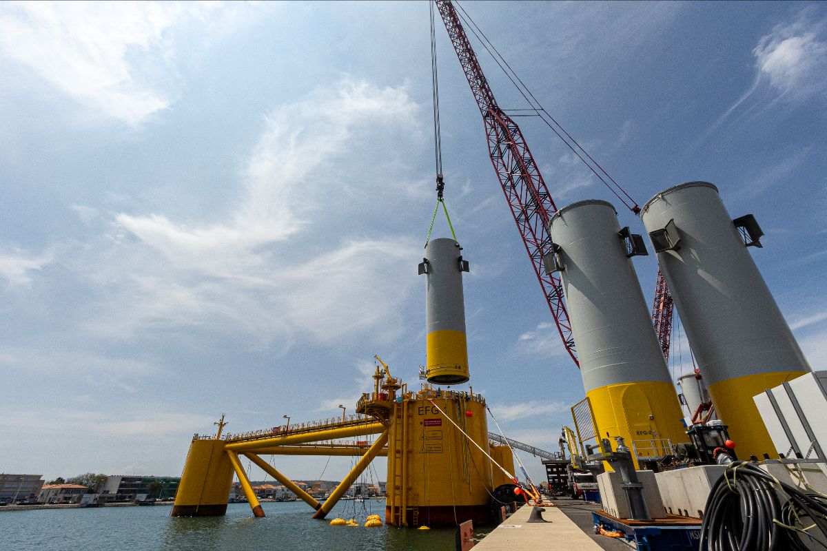 Supporting construction of next gen floating offshore wind turbines